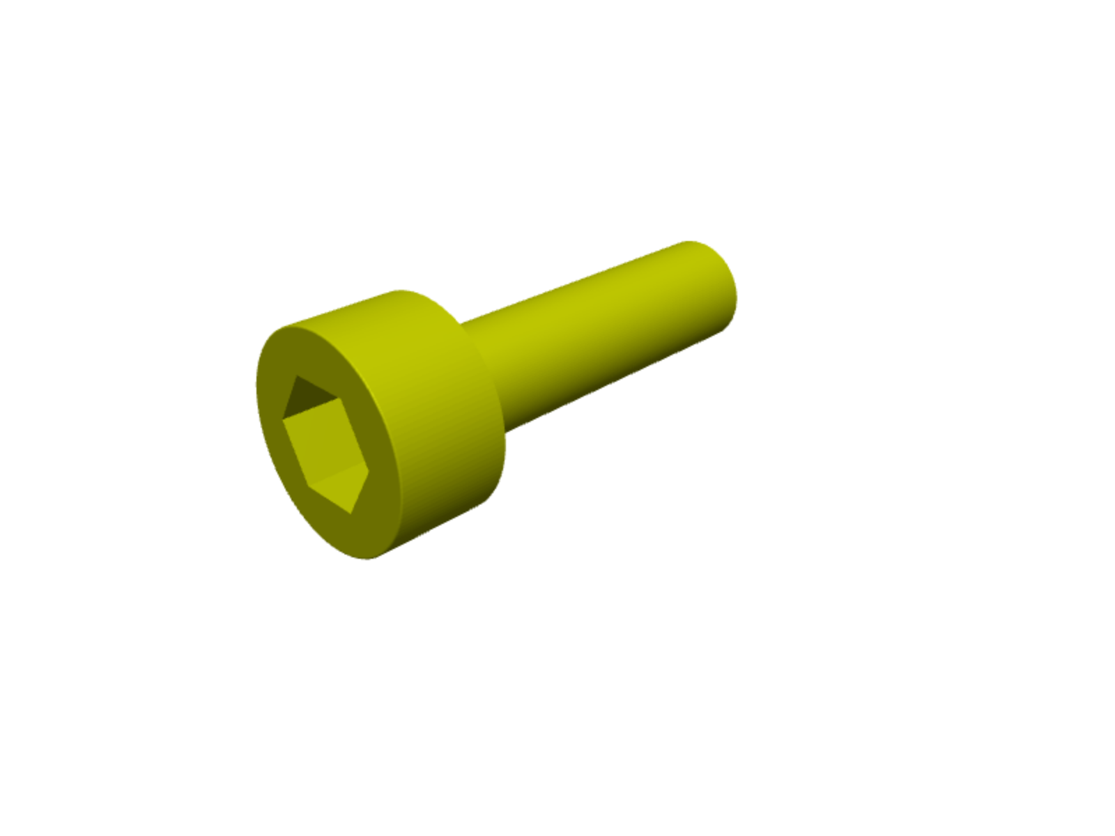 Screw M1,6×6 ISO4762 8,8 A2K